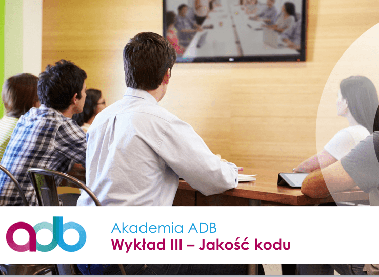 Wykład "Jakość kodu"