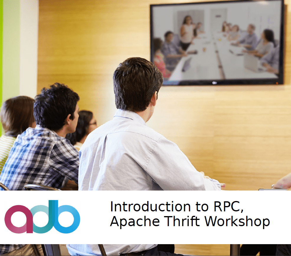 Materiały z wykładu "Introduction to RPC, Apache Thrift Workshop"